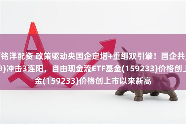 百铭洋配资 政策驱动央国企定增+重组双引擎！国企共赢ETF(159719)冲击3连阳，自由现金流ETF基金(159233)价格创上市以来新高